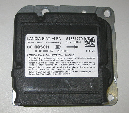 Fiat Doblo 1.3 Mtj Steuergerät Airbag