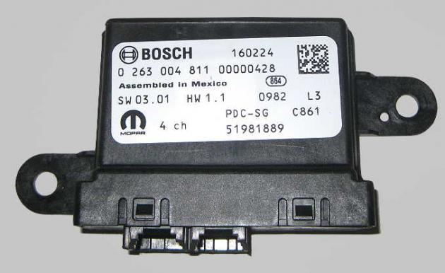 Fiat Tipo elektr. Steuergerät - Parksensoren hinten