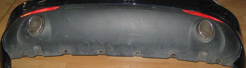 Alfa Romeo Giulia Diffuser hinten unten Alfa Romeo Giulia Diffuser hinten unten